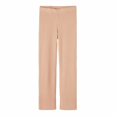 NAME IT Strik Bukser Rilene Cafe Au Lait