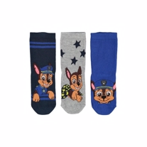 NAME IT 3-Pak Paw Patrol Strømper Nello Dark Sapphire