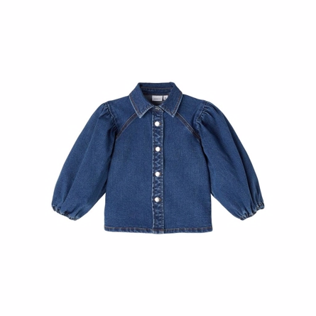 Billede af NAME IT Denim Skjorte Fatece Medium Blue