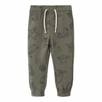 NAME IT Dino Sweatpants Trie Agave Green