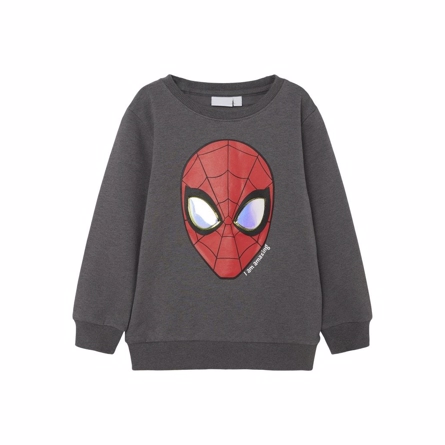 NAME IT SpiderMan Sweatshirt Dash Thunderstorm