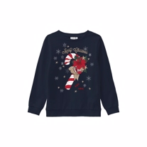 NAME IT Jule Sweatshirt Vismas Dark Sapphire