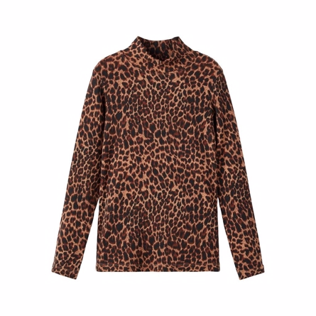 NAME IT Leopard Modal Bluse Rossa Burro