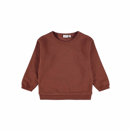 NAME IT Sweatshirt Nota Brown Out