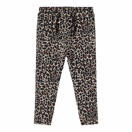 NAME IT Leopard Sweatpants Nensa Black