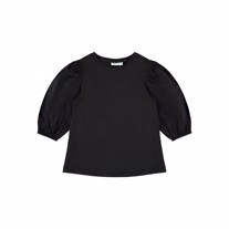 NAME IT Pufærme Bluse Rofia Black
