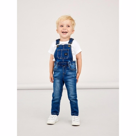 NAME IT Denim Overalls Tumle Medium Blue