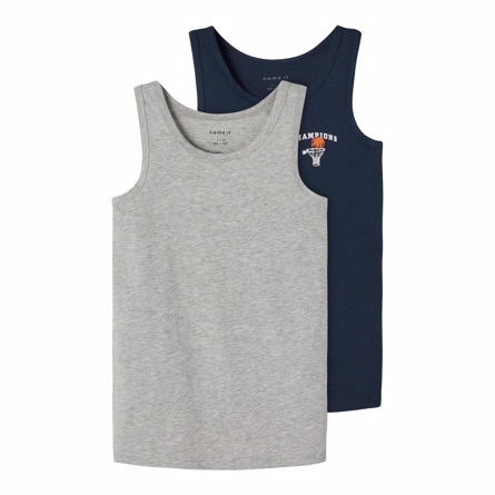  NAME IT 2-Pak Basis Tanktoppe Basketball