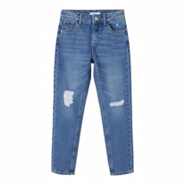 NAME IT High Waist Mom Fit Jeans Rose Blue