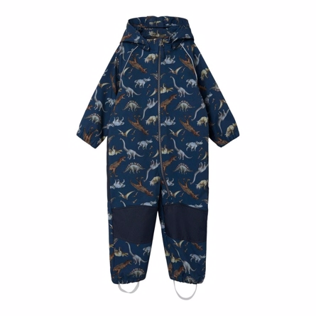 NAME IT Softshell Dragt Alfa Moonlit Ocean Dino