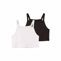NAME IT 2-Pak Cropped Top Vilina White