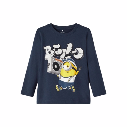 NAME IT Minions Bluse Jansi Dark Sapphire