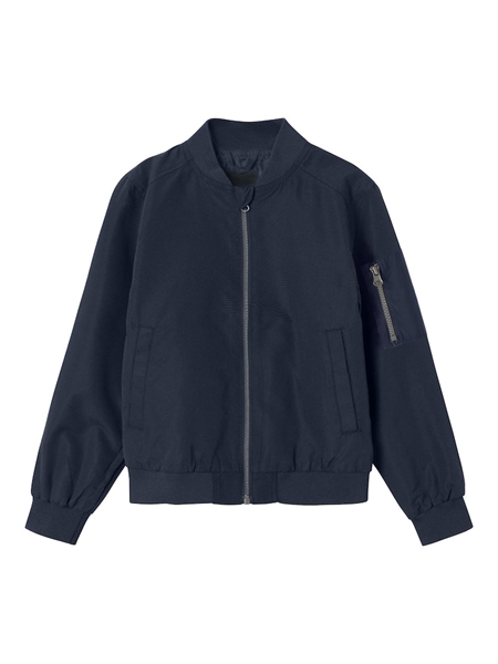 Se NAME IT Bomber Jakke Monster Navy Blaze hos Smartkidz.dk