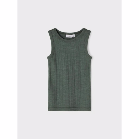 NAME IT Merinould Tanktop Wang Duck Green