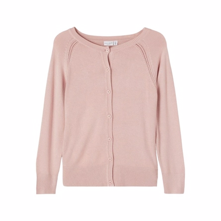 NAME IT Strikket Cardigan Vioni Pale Mauve