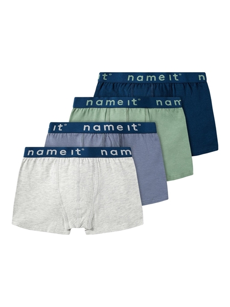 NAME IT 4-Pak Basis Boxershorts Titan