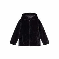 NAME IT Faux Fur Jakke Marry Black