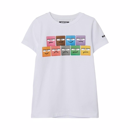 Billede af NAME IT Roblox Tee Jade White