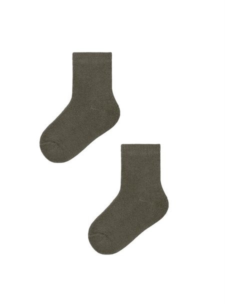 NAME IT 2-Pak Merinould Strømper Waksi Tarmac