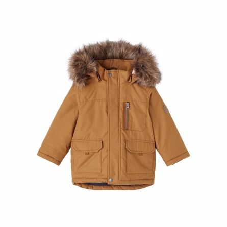 9: NAME IT Parka Vinterjakke Mace Rubber