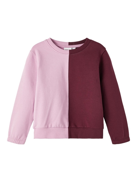 Billede af NAME IT Sweatshirt Nablock Smoky Grape