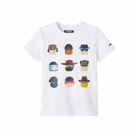 NAME IT Roblox Tee Arthur Bright White