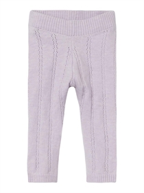 NAME IT Strik Bukser Ritrille Orchid Petal