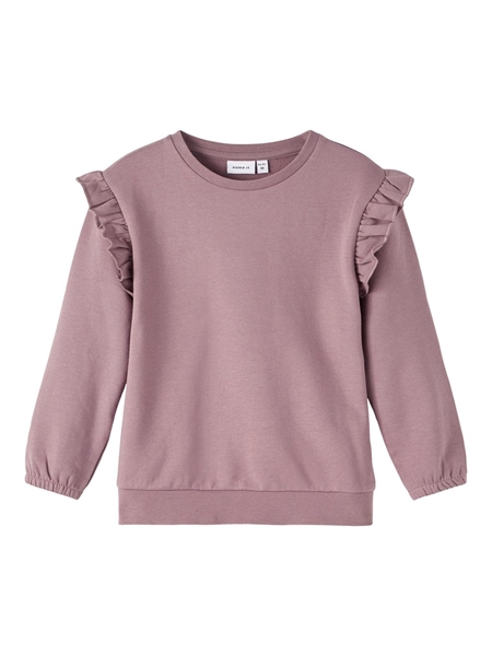 Billede af NAME IT Flæse Sweatshirt Norana Twilight Mauve