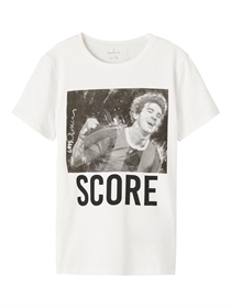 NAME IT Messi Tee Ovido White Alyssum