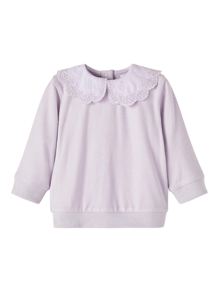 4: NAME IT Flæsekrave Bluse Rona Orchid Petal