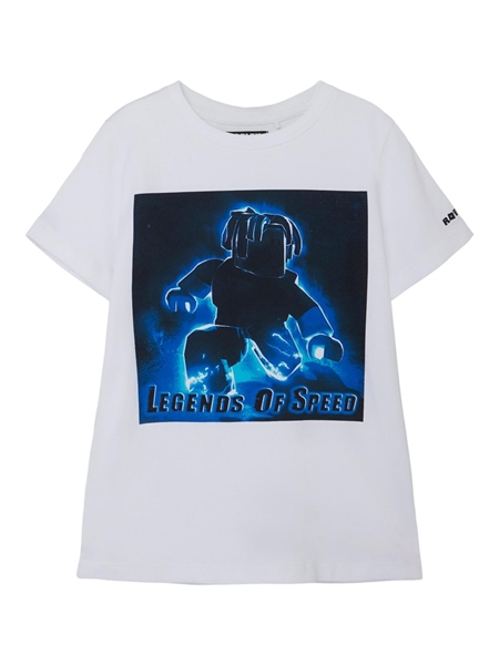 Billede af NAME IT Roblox Tee Odni White