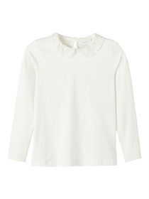 NAME IT Blondekrave Top Ragna White Alyssum