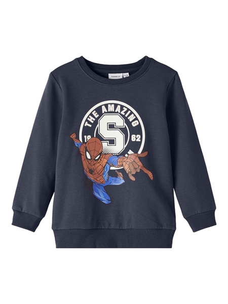 NAME IT Spider-Man Sweatshirt Ojus Dark Sapphire