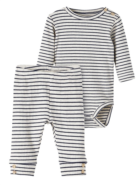 NAME IT Baby Sæt Stone Dark Sapphire