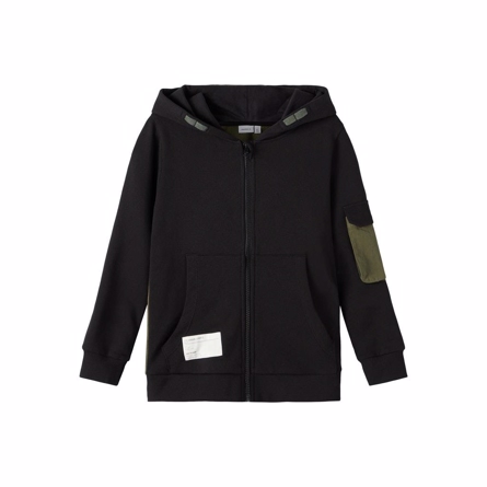 NAME IT Sweat Cardigan Leino Black