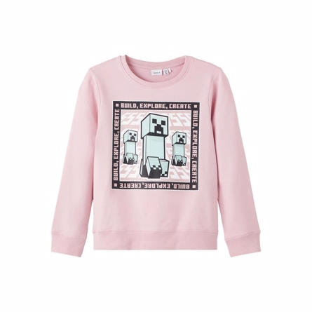 NAME IT Minecraft Sweatshirt Burnised Lilac