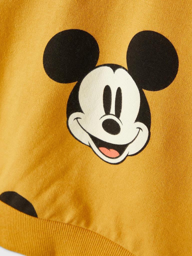 NAME IT Mickey Mouse Sweatshirt Jac Amber Gold