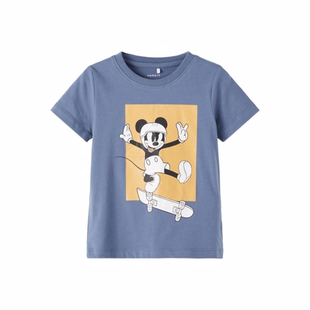 NAME IT Mickey Mouse Tee Jabus China Blue