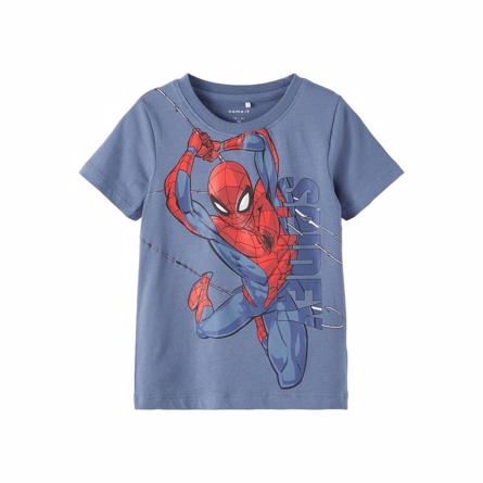 Billede af NAME IT Spiderman Tee Jeppe China Blue