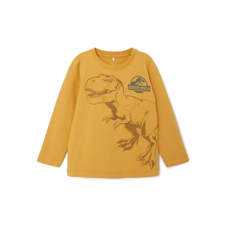 NAME IT Jurassic Park Bluse Jammy Amber Gold