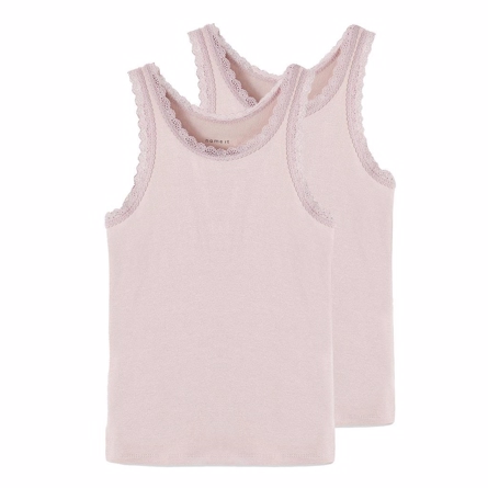 NAME IT 2-Pak Blonde Tanktops Saida Violet Ice