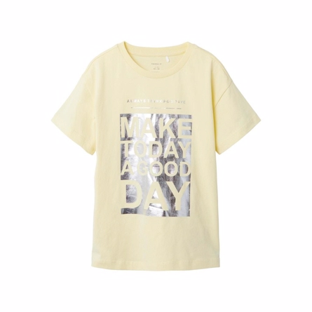 NAME IT Shiny Tee Tikua Double Cream