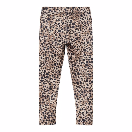 NAME IT Leopard Leggings Sienna Kelp