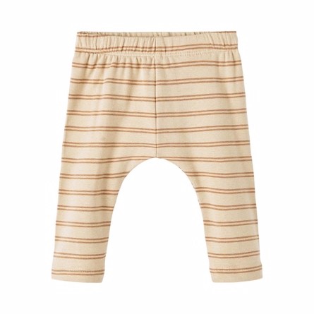 LIL ATELIER Modal Bukser Geo Warm Sand