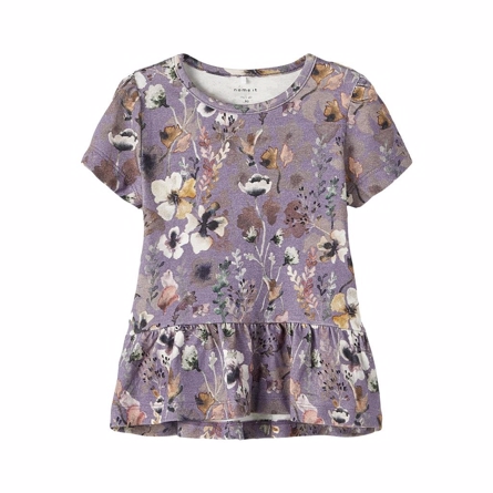  NAME IT Modal Top Kemone Purple Sage