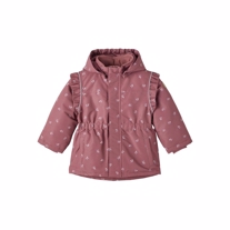 NAME IT Vinterjakke SNOW5 Cherry Nocturne