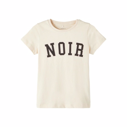 NAME IT Tee Buttercream Black