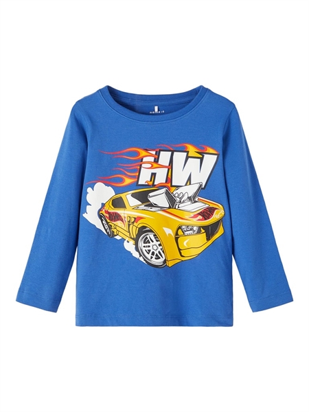 NAME IT Hotwheels Bluse Asser Nouvean Navy