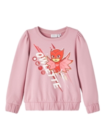 NAME IT Pyjamas Heltene Sweatshirt Lilas