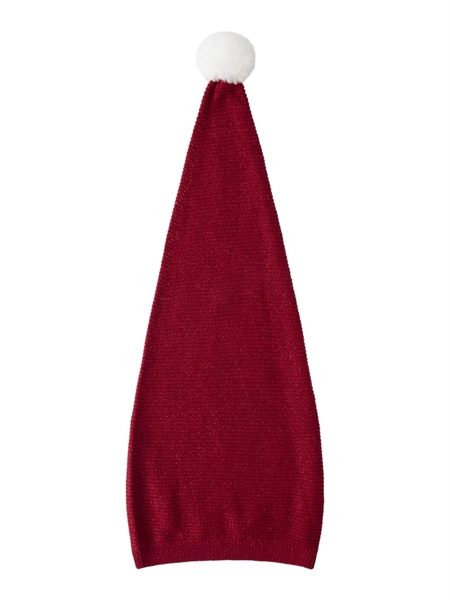 NAME IT Strikket Glimmer Nissehue Rinjaha Jester Red